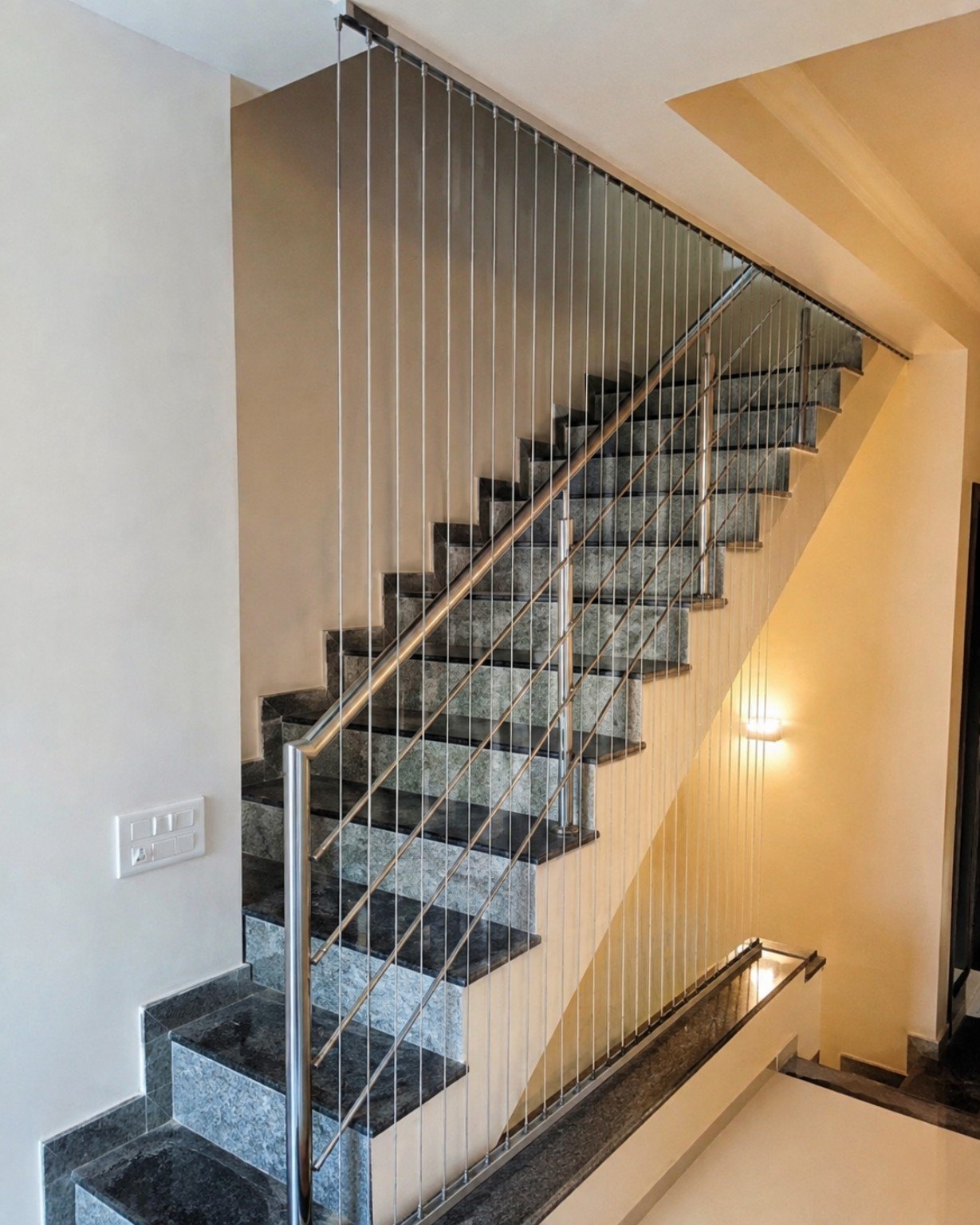 Staircase Safety Grills installation